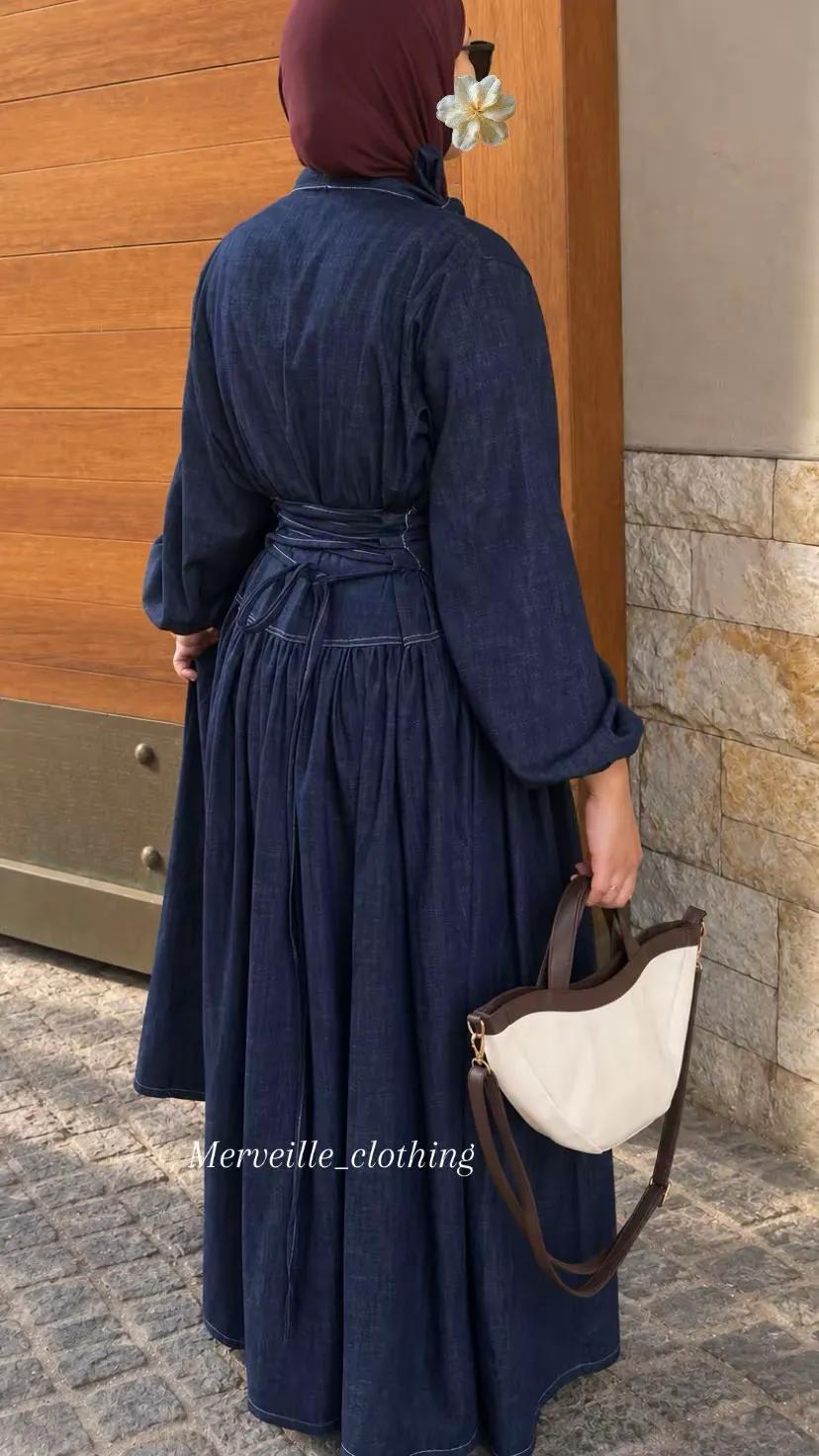 Back view with waist bow